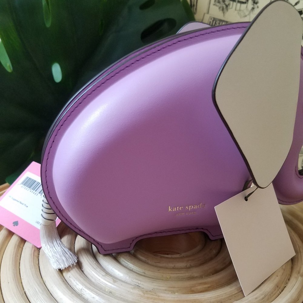 Iris Bloom Kate Spade Tiny Elephant Crossbody - Picture 8 of 11